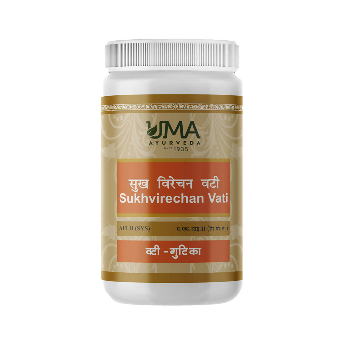 Uma Ayurveda Sukhvirechan Vati - Swadesiicart