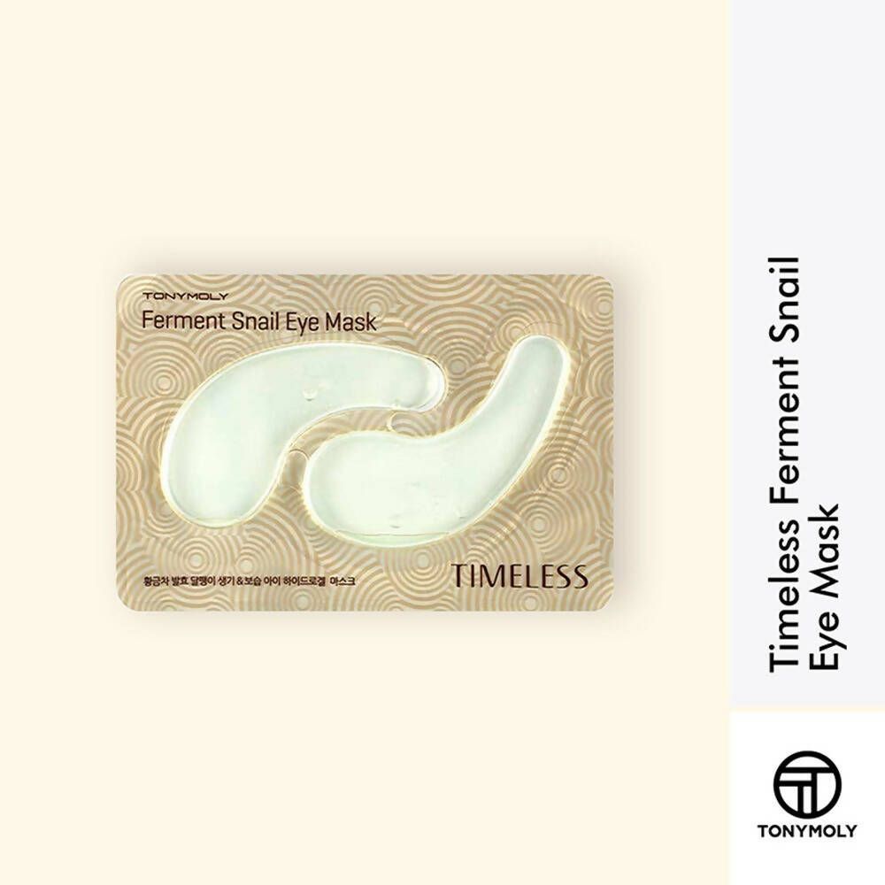 Tonymoly Timeless Ferment Snail Eye Mask - Korean Skincare - Swadesiicart