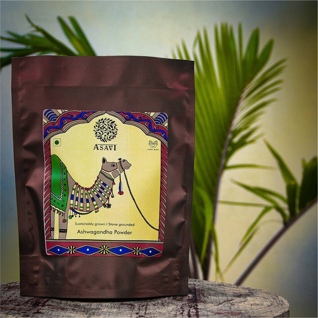 Asavi Stonemade Ashwagandha Powder - Swadesiicart