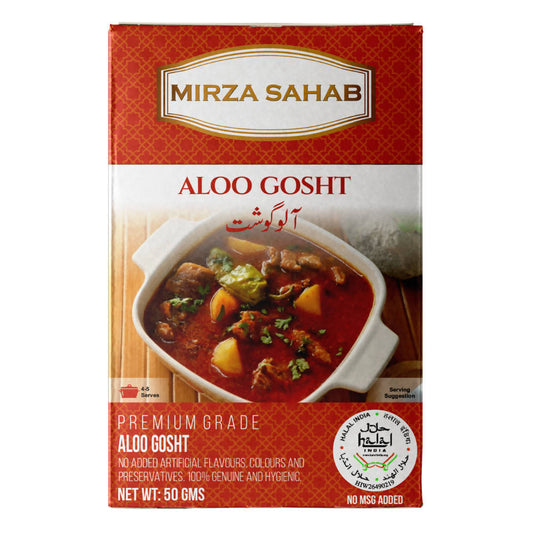 Mirza Sahab Aloo Gosht Masala