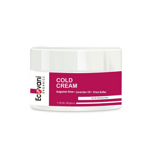 Ecovani Organics Moisturizing Cold Cream For Glowing Skin - Swadesiicart