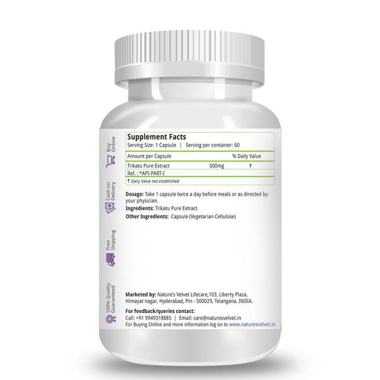 Nature's Velvet Trikatu Capsules