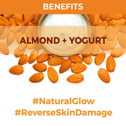 Nykaa Skin Secrets Indian Rituals Almond + Yogurt Sheet Mask For Revitalized & Nourished Skin - Swadesiicart