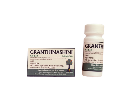 Shreshtha Herbals Granthinashini Tablets | Swadesiicart