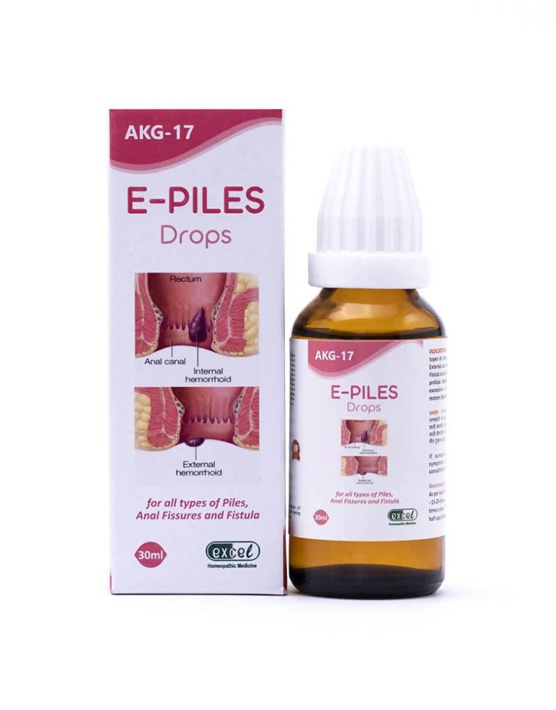 Excel Pharma E-Piles Drops | Swadesiicart