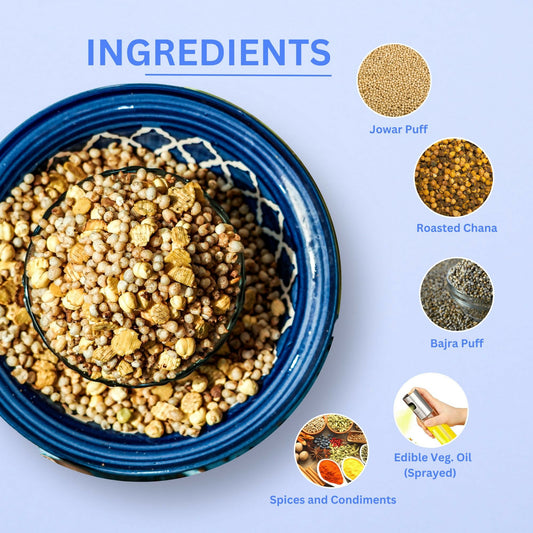 Healthy Master Millet Bhel Crunchy Snack | Swadesiicart