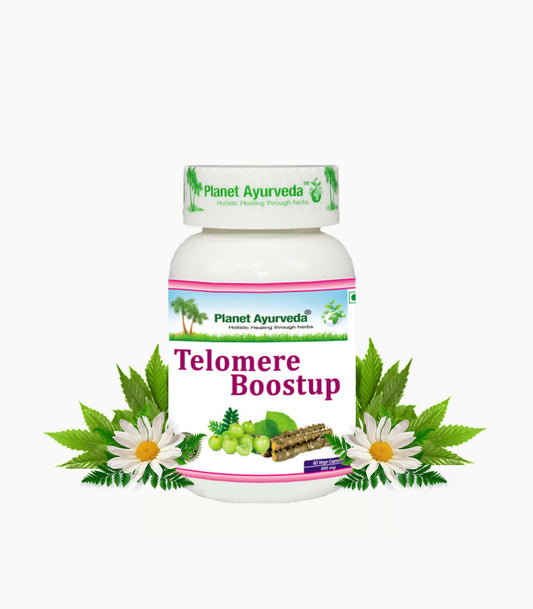 Planet Ayurveda Telomere Boostup Capsules - Planet Ayurveda