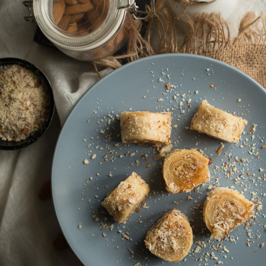 Almond House Flaky Almond Turkish Roll | Swadesiicart