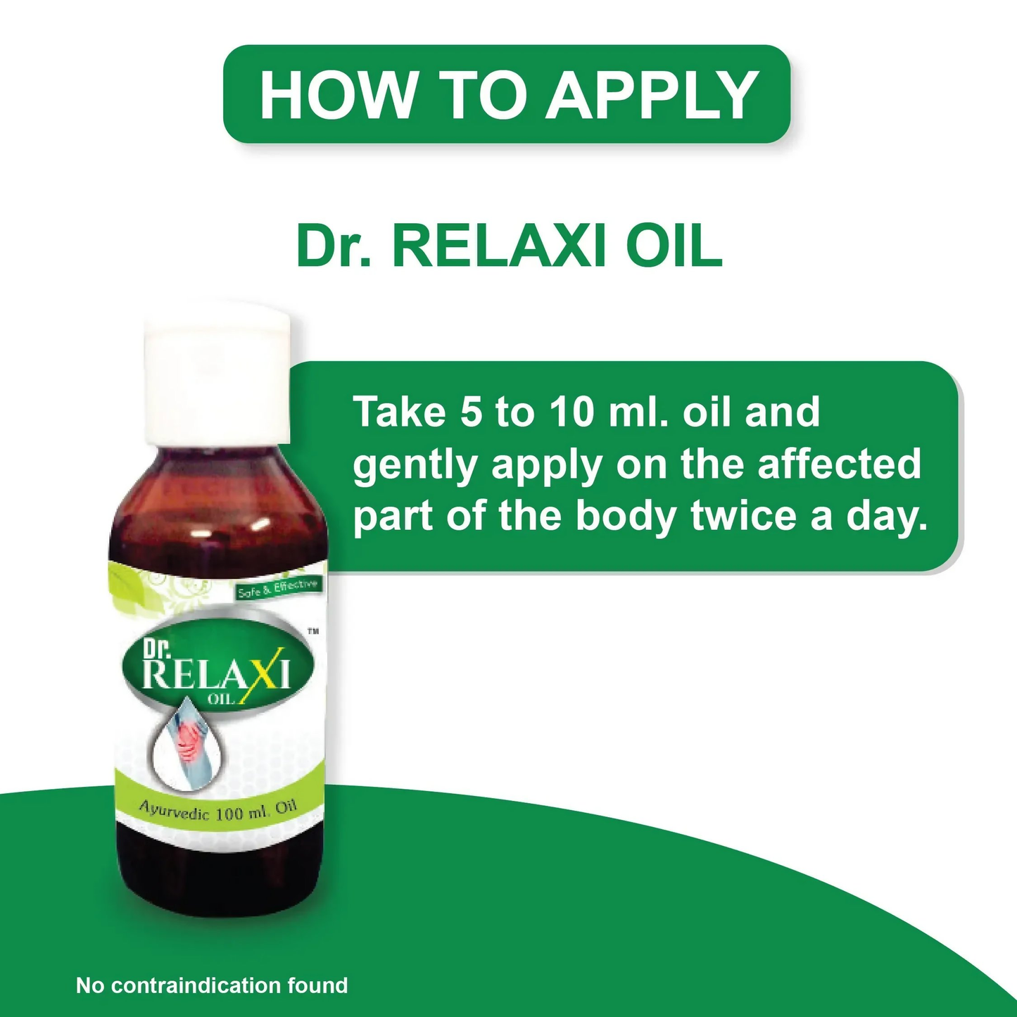Rajasthan Herbals Dr Relaxi Oil | Swadesiicart