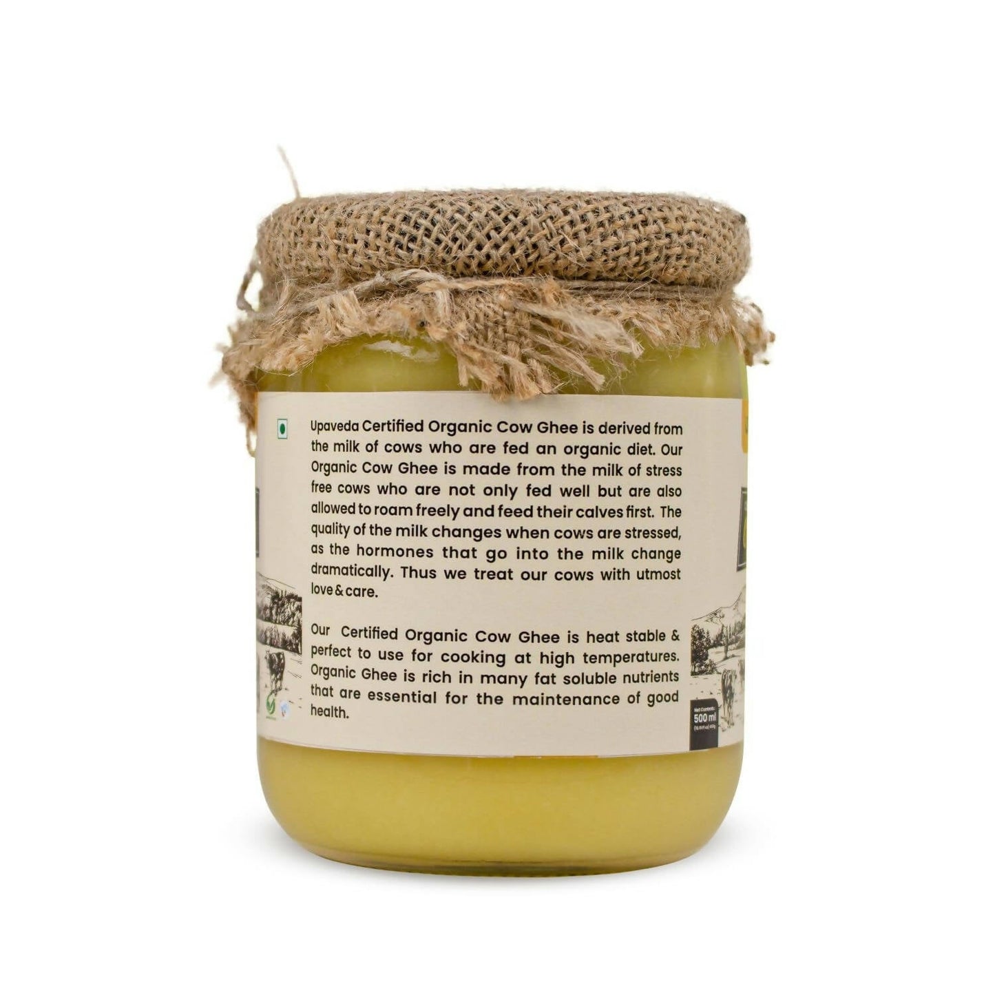 Upaveda Organic Cow Ghee | Swadesiicart