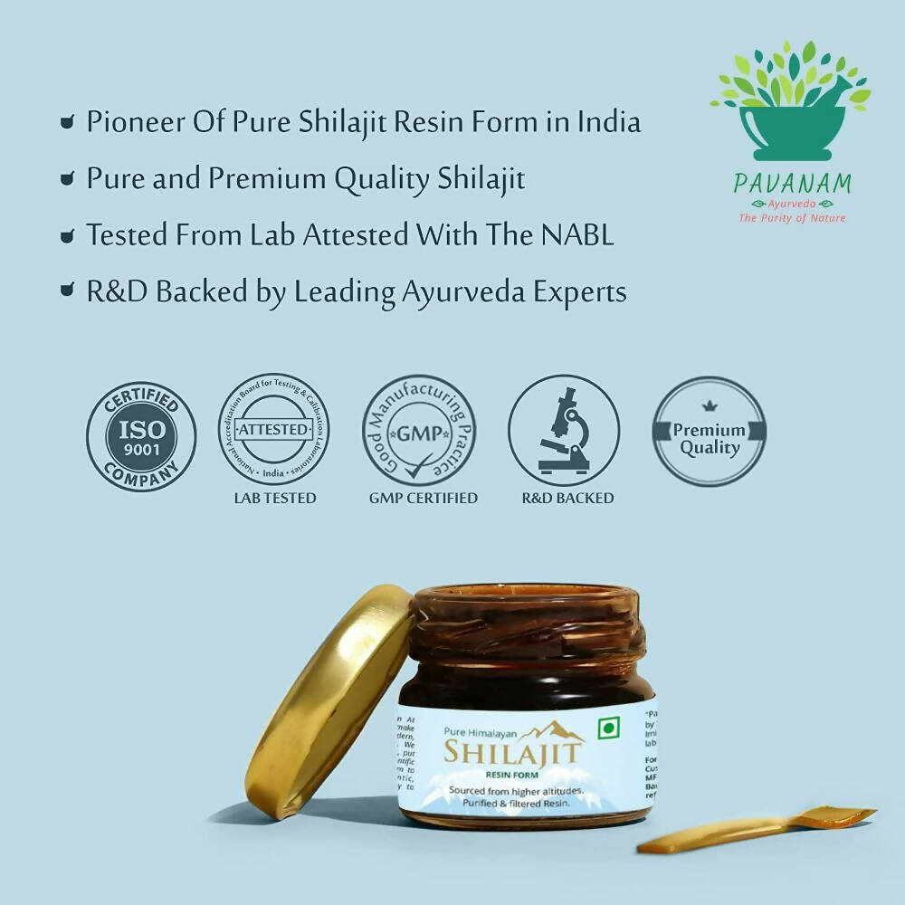 Pavanam Ayurveda Pure Himalayan Sj Resin Form | Swadesiicart