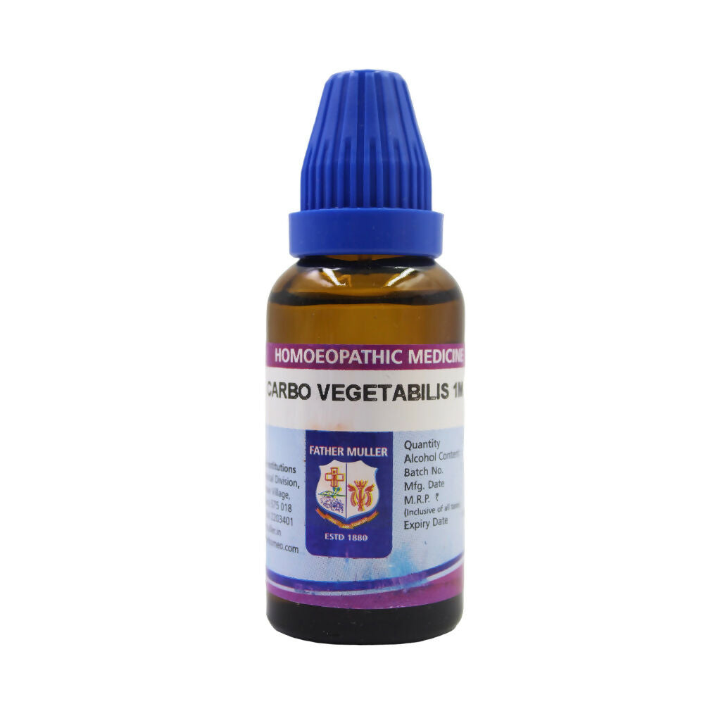Father Muller Carbo Vegetabilis Dilution - Swadesiicart