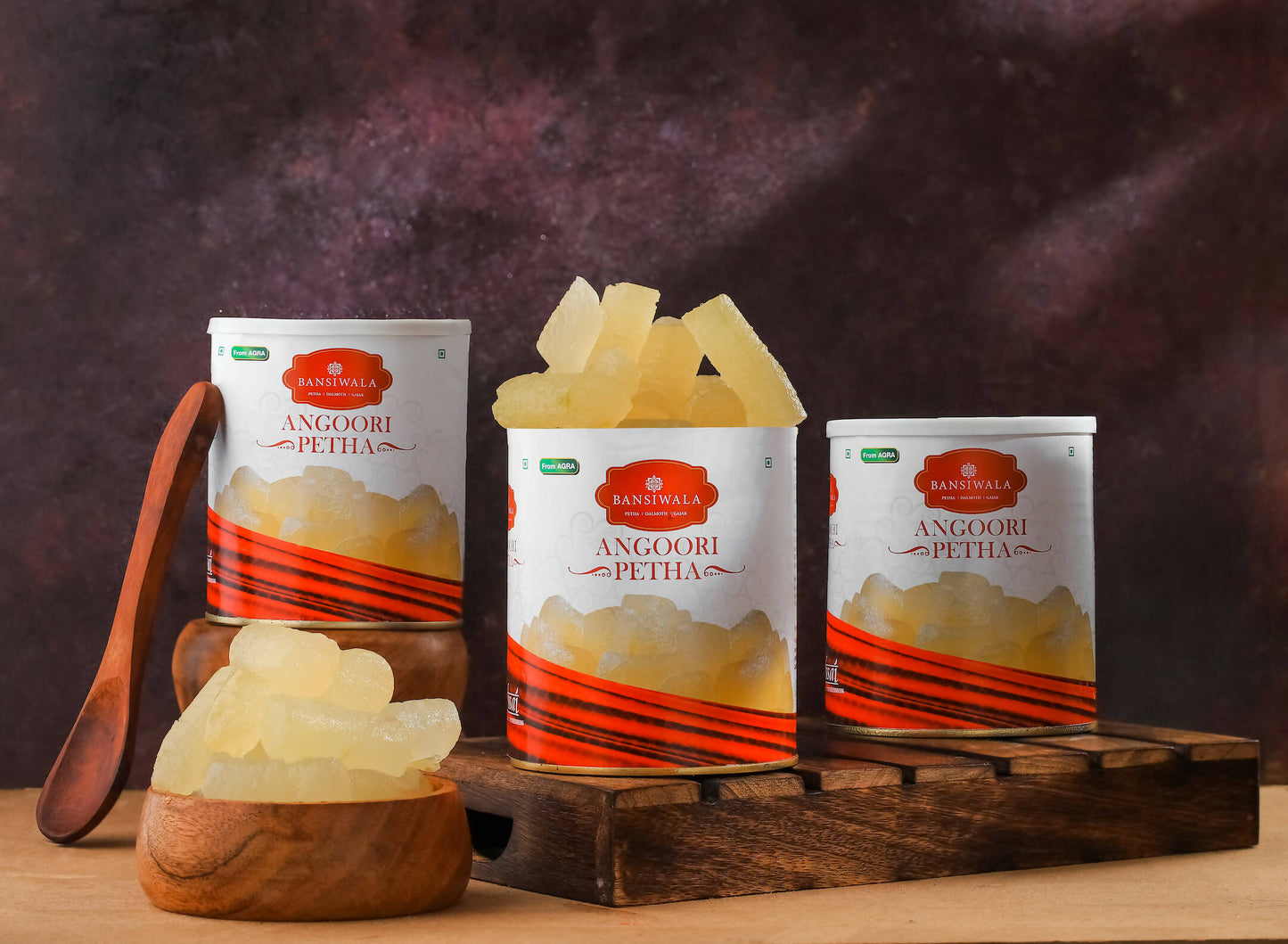 Bansiwala Angoori Petha Tin Pack | Swadesiicart