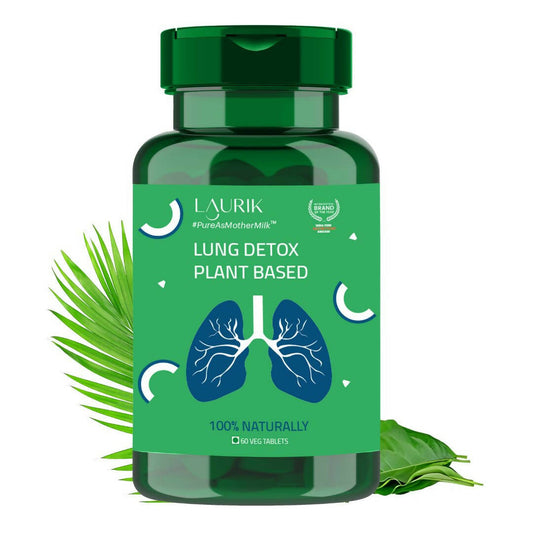 Laurik Lung Detox Tablets For Lung Cleansing And Detoxification | Swadesiicart