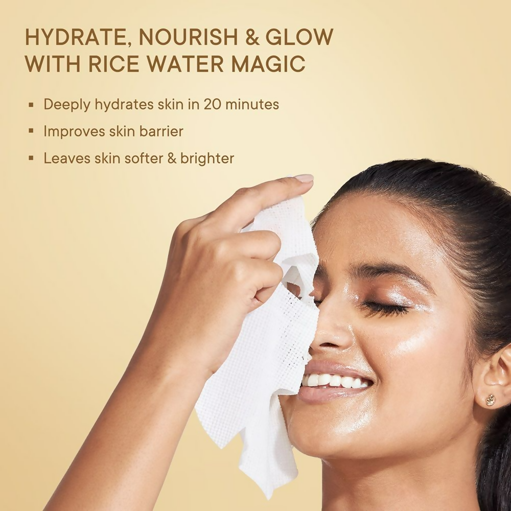 Quench Rice Water Deep Hydration Sheet Mask | Swadesiicart