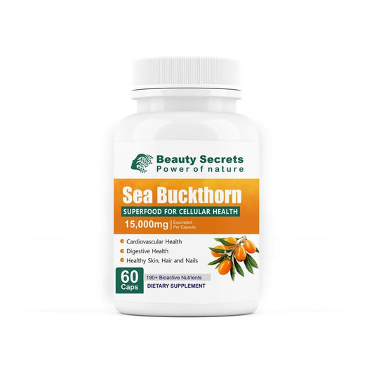 Beauty Secrets Himalayan Sea Buckthorn Capsules - Beauty Secrets
