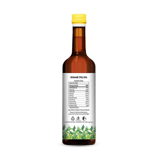 Natureland Organics Sesame Oil - Swadesiicart