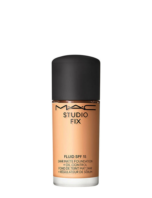 MAC Studio Fix Fluid SPF 15 Mini Soft Matte Foundation With Hyaluronic Acid - NC25 - Swadesiicart