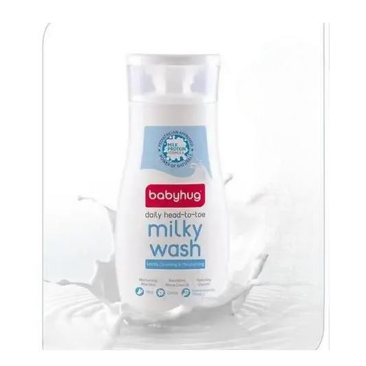 Babyhug Daily Head to Toe Milky Wash - Swadesiicart