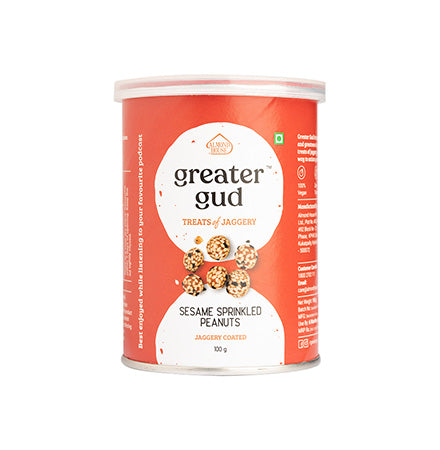 Almond House Sesame Sprinkled Peanuts | Swadesiicart
