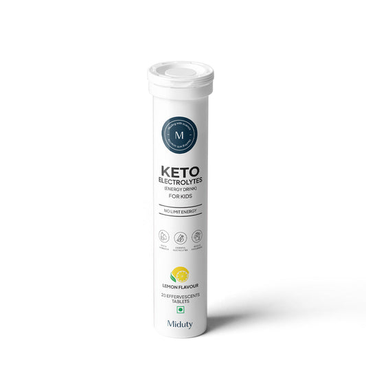 Miduty by Palak Notes Keto Electrolytes (Energy Drink) Tablets for Kids | Swadesiicart