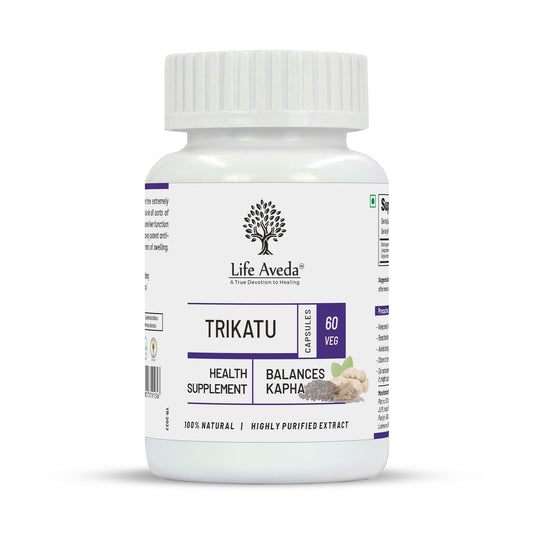 Life Aveda Trikatu Capsules - Aveda Ayur