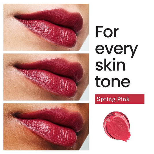 Color Cupid Velvety Intense Color 12-Hour Stay Bullet Lipstick - Spring Pink - Swadesiicart