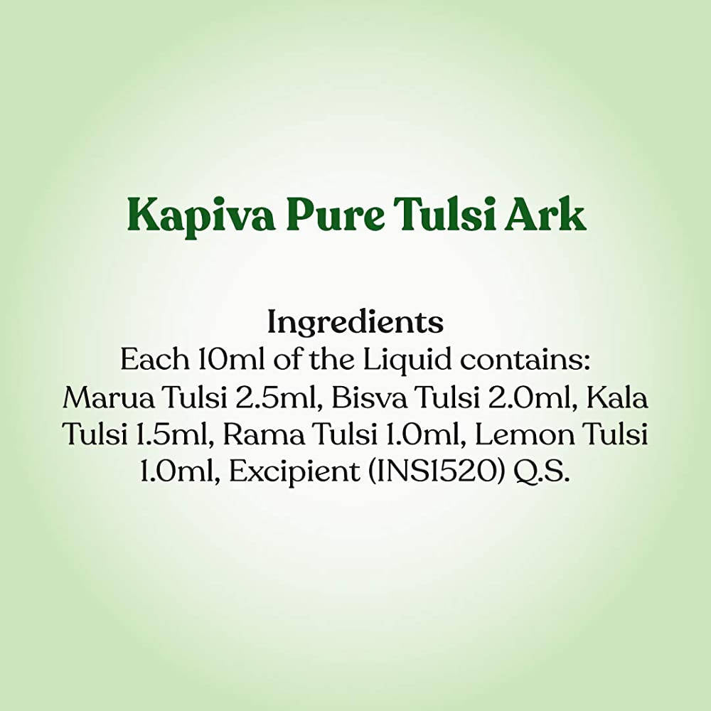 Kapiva Ayurveda Pure Tulsi Ark | Swadesiicart
