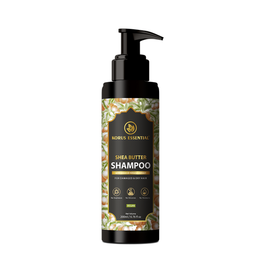 Korus Essential Shea Butter Shampoo With Onion & Hibiscus Extract - Distacart