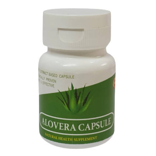 Deep Ayurveda Aloevera 500mg Veg Capsules - DEEP AYURVEDA