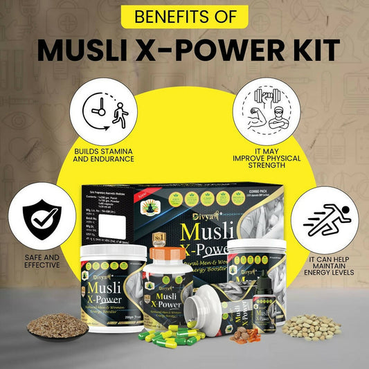 Divya Shree Musli X-Powder Kit - Swadesiicart