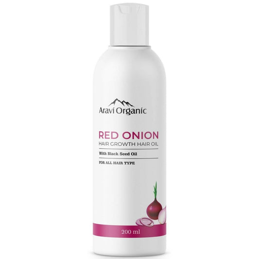 Aravi Organic Hair Growth Hair Oil with Onion Oil | Swadesiicart