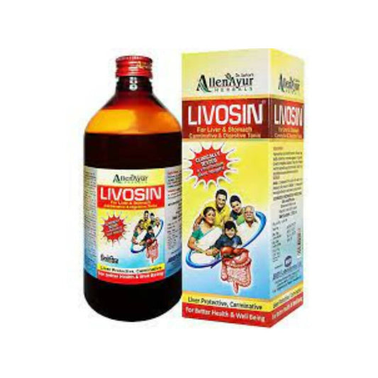 Dr. Sarkar's Allen Ayur Herbals Livosin Syrup | Swadesiicart