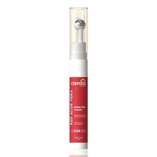 Clensta Red Aloe Vera Under Eye Cream | Swadesiicart