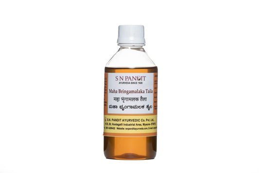 S N Pandit Ayurveda Maha Bringamalaka Taila - S N Pandit Ayurvedic