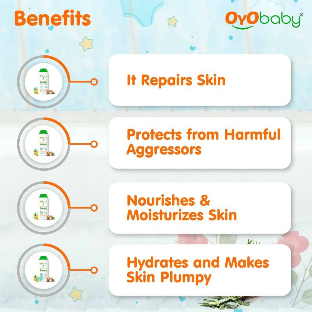Oyo Baby Natural Baby Moisturizer Cream - Swadesiicart