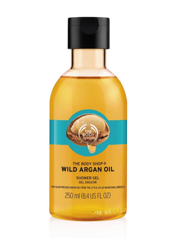 The Body Shop Wild Argan Oil Shower Gel - Swadesiicart