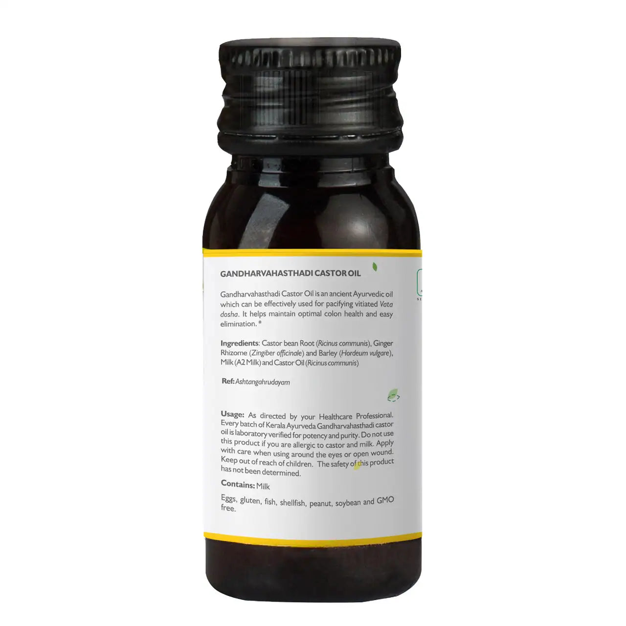 Gandharvahasthadi Castor Oil 1 fl oz (30 ml)