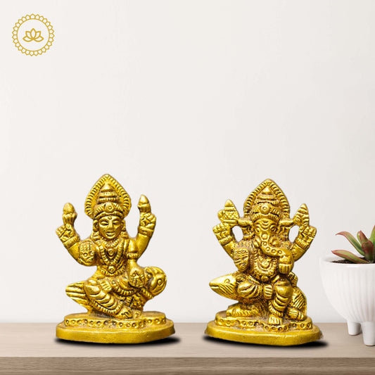 Ganesha Lakshmi: Auspicious Blessings for Your Home - Divine India Art