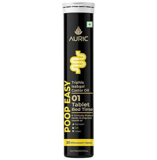Auric Poop Easy Effervescent Tablets - Swadesiicart