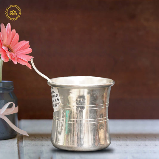 German Silver Punch Patra with Uddarani - Swadesiicart