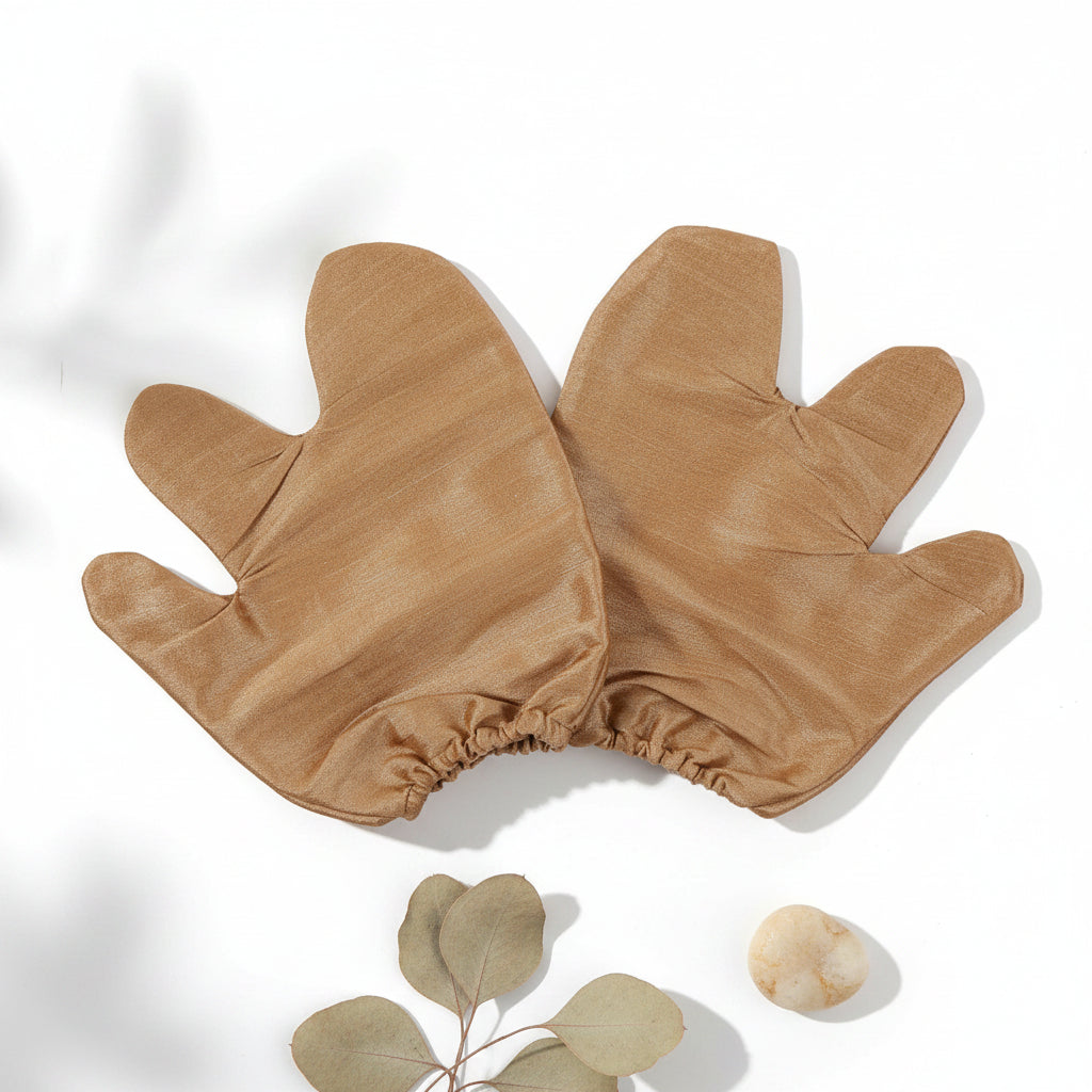 Raw Silk - Garshana gloves