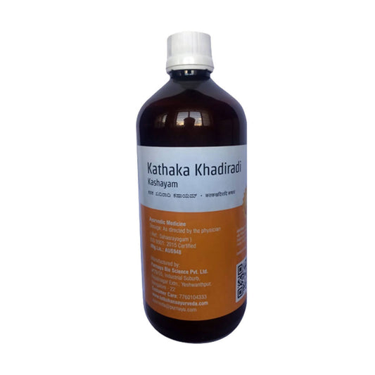 Tatkshana Ayurveda Kathaka Khadiradi kashayam | Swadesiicart
