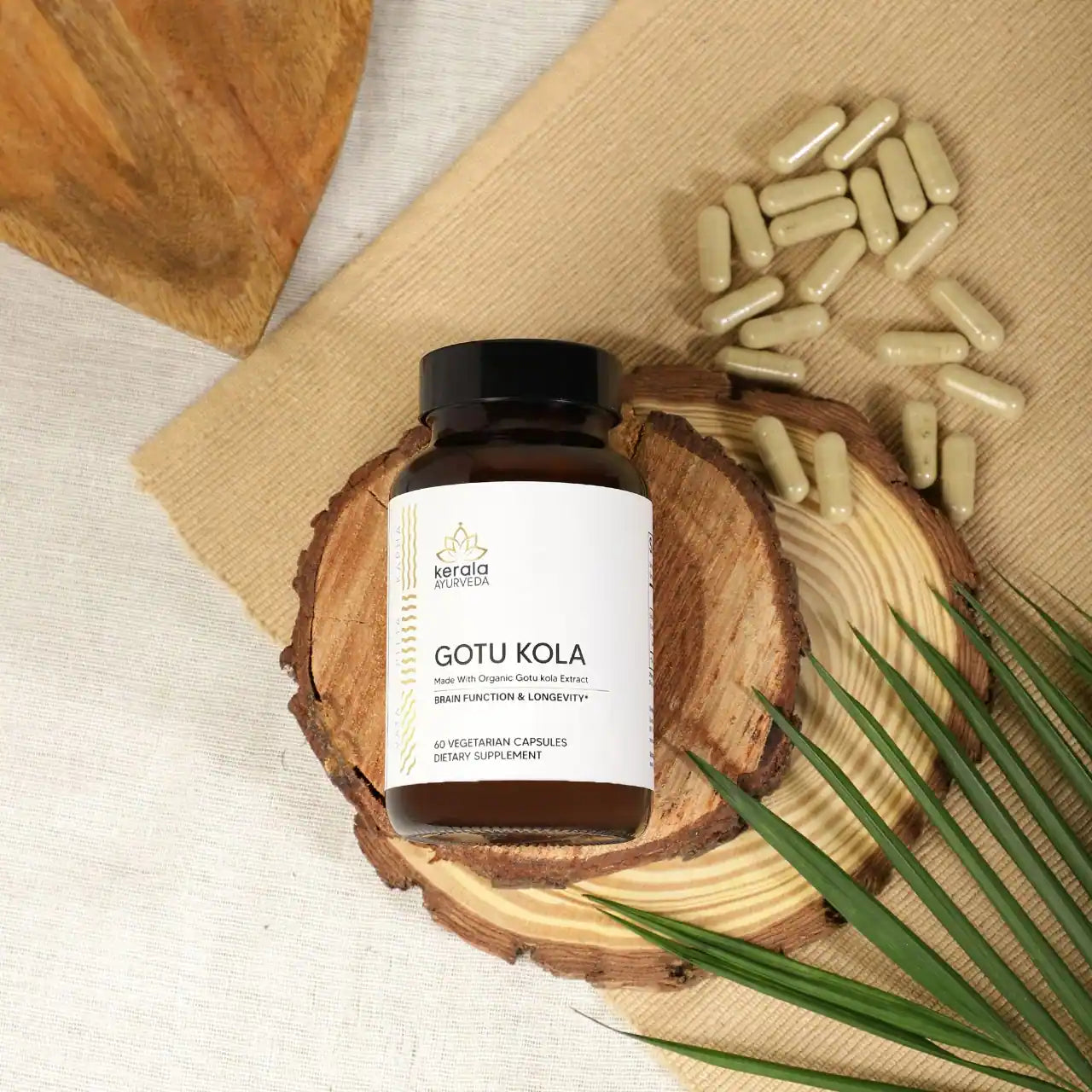 Gotu Kola - Promotes Calmness and Mental Balance (60 Veg Capsules)