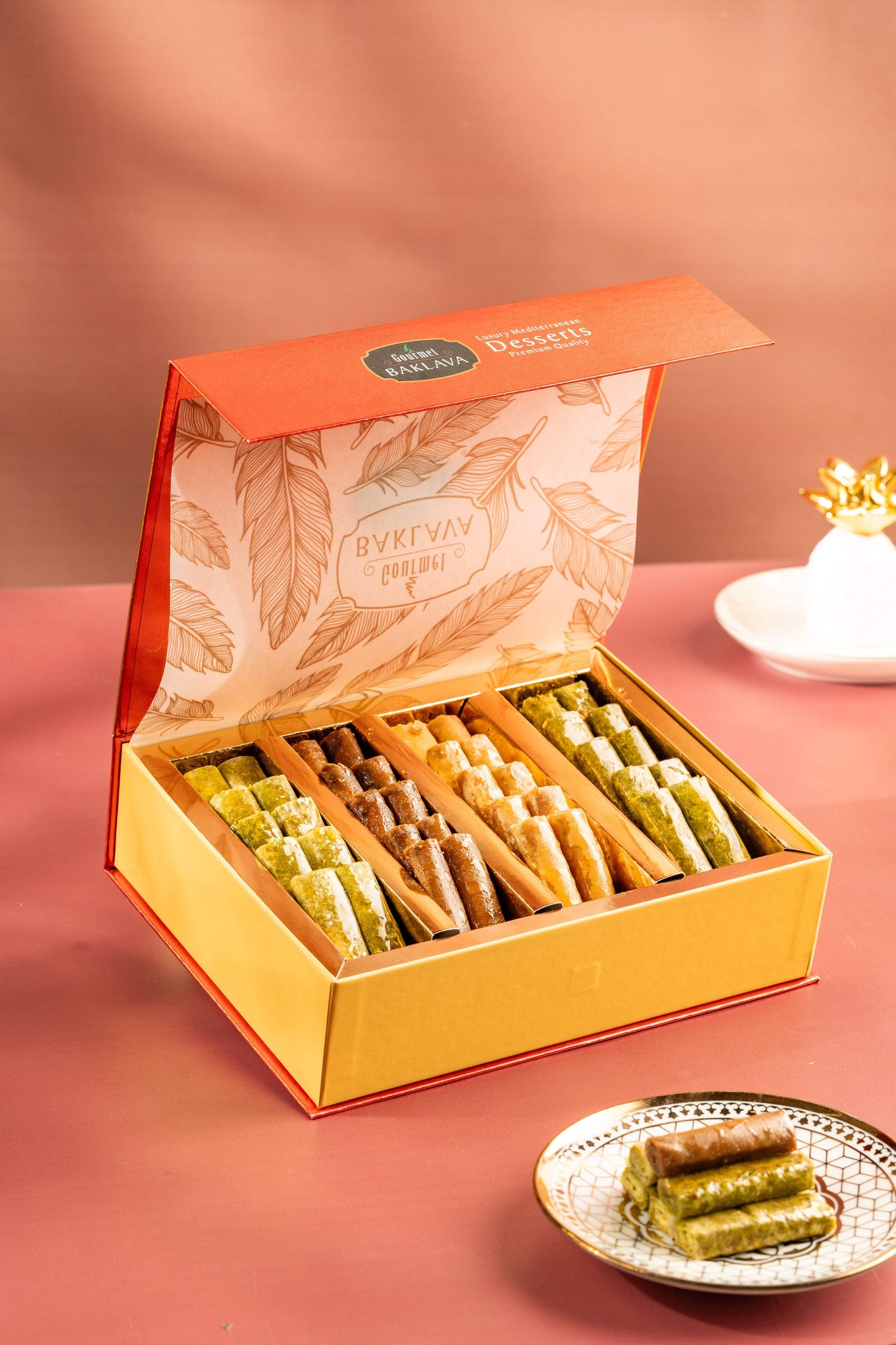 Gourmet Baklava Assorted Lady Finger Baklava | Swadesiicart