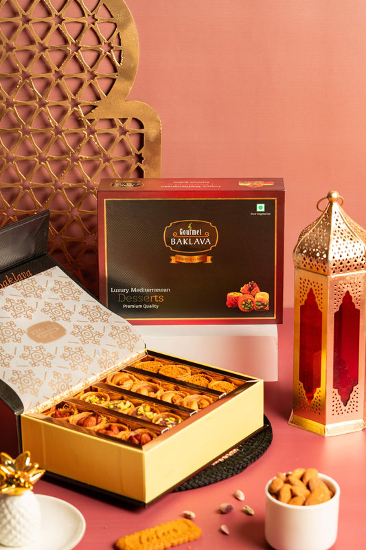 Gourmet Baklava Classic Gift Box Of Assorted Nest Baklava | Swadesiicart