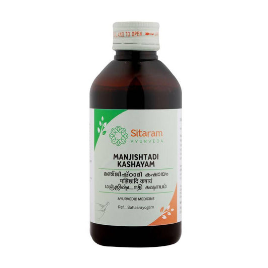 Sitaram Ayurveda Manjishtadi Kashayam | Swadesiicart