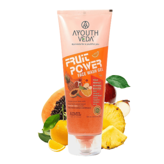 Ayouthveda Fruit Power Face Wash Gel - Ayouthveda