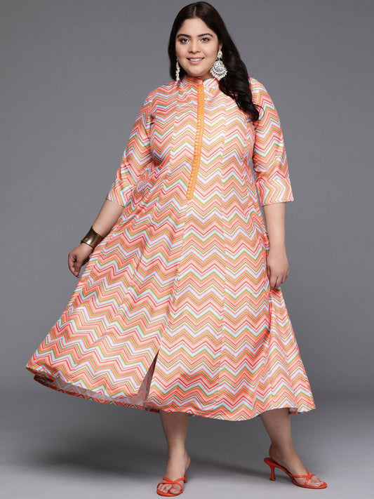 Ahalyaa Women's Traditional wear Ethnic Dress - Multi Color | Swadesiicart