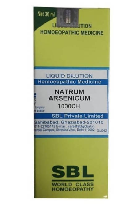 SBL Homeopathy Natrum Arsenicum Dilution | Swadesiicart